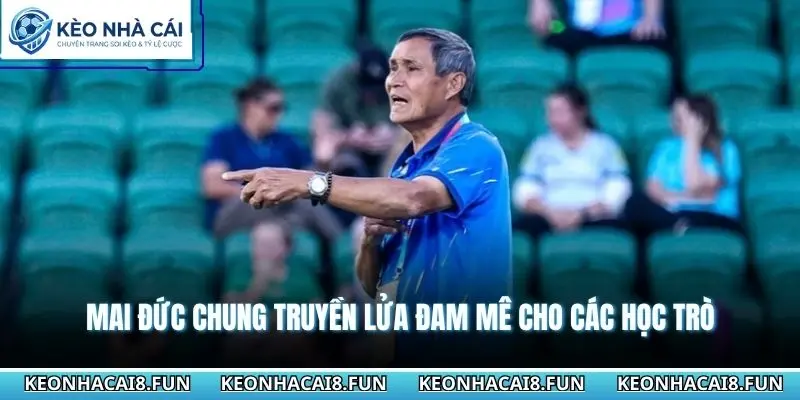 Mai Đức Chung truyền lửa đam mê cho các học trò