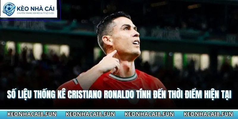 Số liệu thống kê Cristiano Ronaldo tính đến thời điểm hiện tại